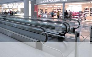 High Drive Automatic Sidewalk Airport Aluminium Walking Escalator