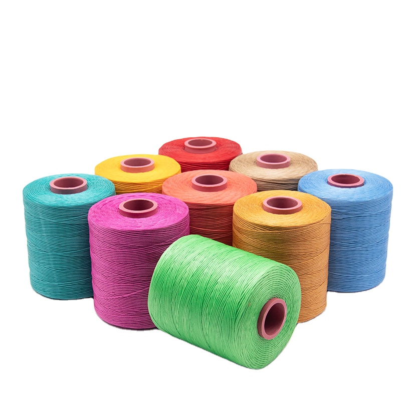 100G-400G Weight Supportive OEM/ODM High Strength 0.8MM Waxed Thread for Leather Sewing