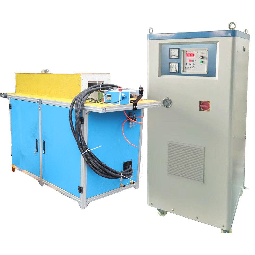 Processing Steel, Stainless Steel, Carbon Steel by Induction Heat Treatment Furnace for Hot Forging