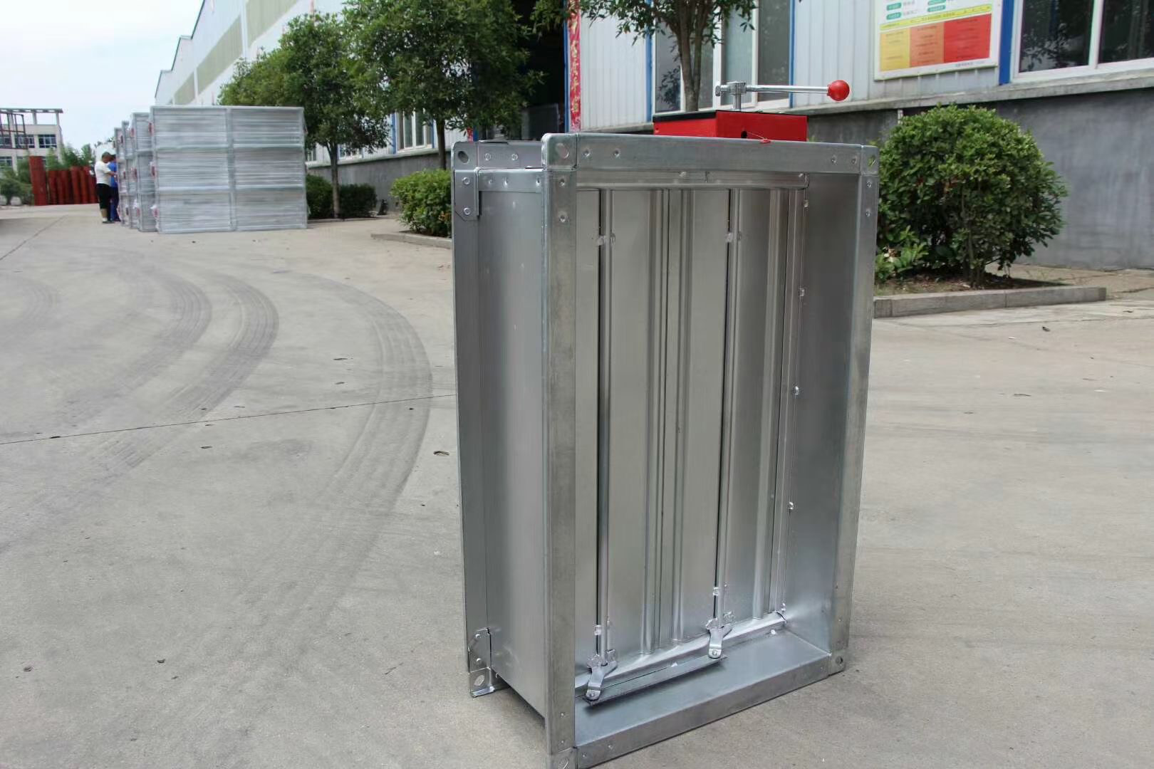 SX 2mm HVAC Fire Dampers Customized Size For Air Conditioning System