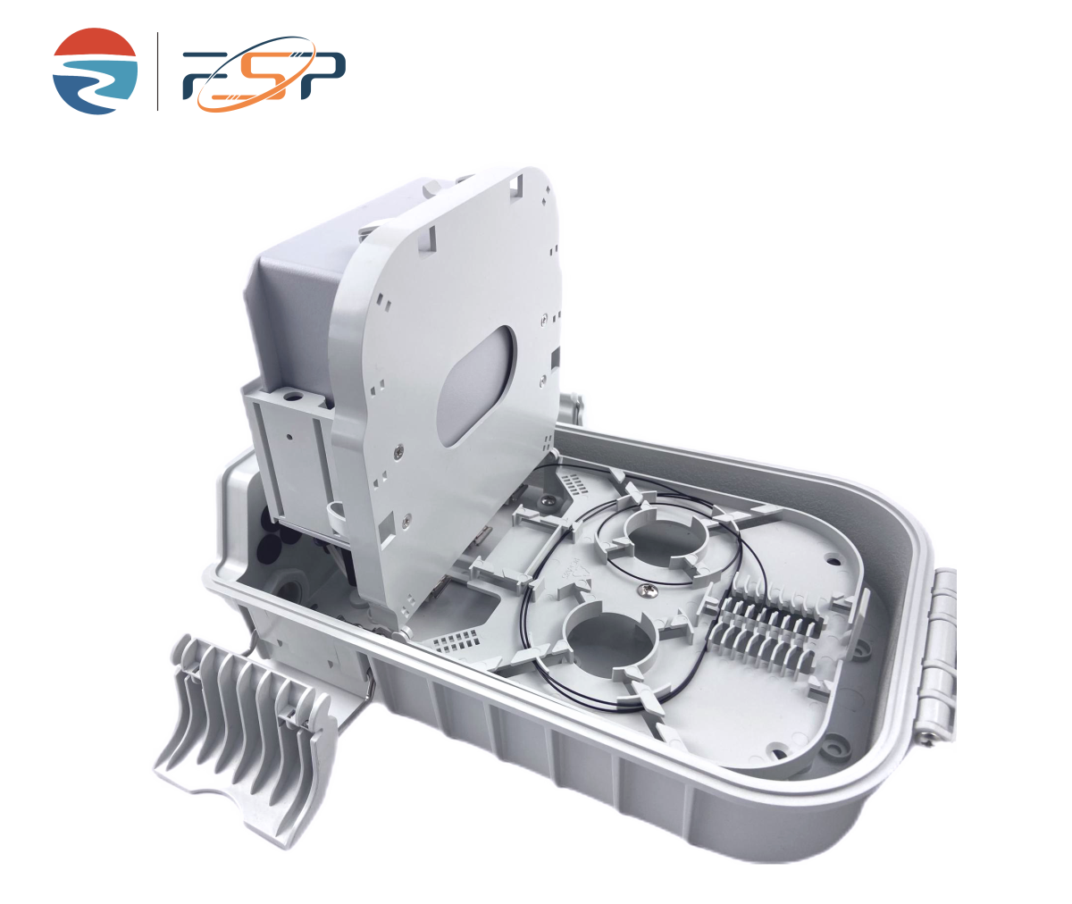16 Port FTTH Fiber Optic Terminal Box IP65 Wall Pole Mount Outdoor Cajas for FTTx