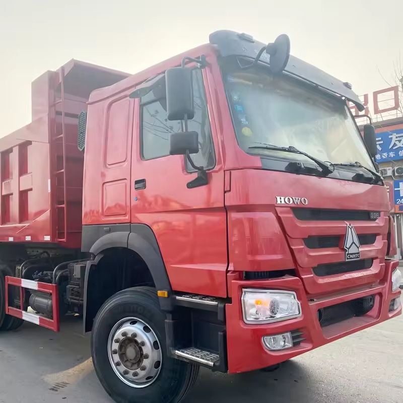 Howo A7 Dump Truck 6x4 Onsite Installation with Euro 2 Euro 3 Engine and Left Steering