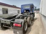 Manual Gearbox Diesel Blue Sinotruk HOWO 6*4 Tractor Truck for Transportation