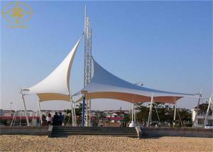 Quality 1100g Fabric Shade Structures Flame Retardant Fashionable Style Heat Resistant wholesale