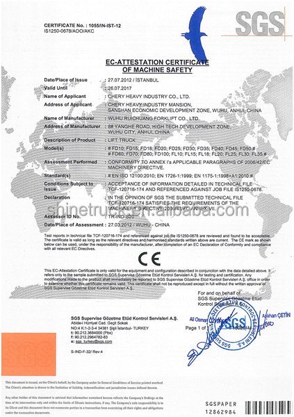FD35 3.5 Ton 3.5T Diesel Engine Forklift Truck With License High Quality Durable