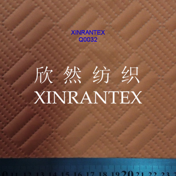Q0032 polyester quilting fabric design