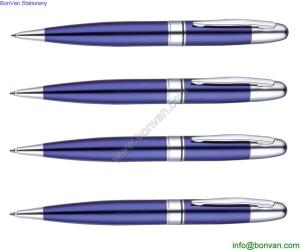 Quality Hot sale heavy metal light tip ball pen ,metal ball pen, metal stylus ballpoint pen wholesale