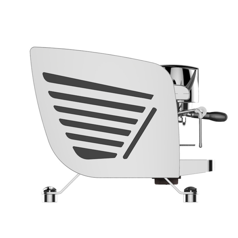 SS 2 Group Espresso Machine 10.5L S.S boiler With Rotation Pump