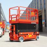 Durable Electric Scissor Lifts 230KG 320KG 450KG 500KG with Customized Control