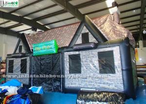 Quality Durable Portable Air Inflatable Tents / Pub House Lead Free Pvc Tarpaulin wholesale
