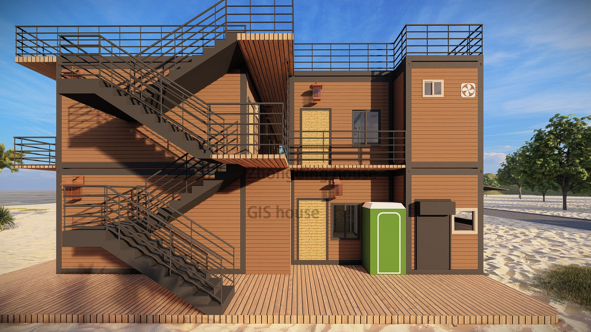 Online Technical Support Modern Modular Seaside Inn Vacation Tiny House Luxury Villa