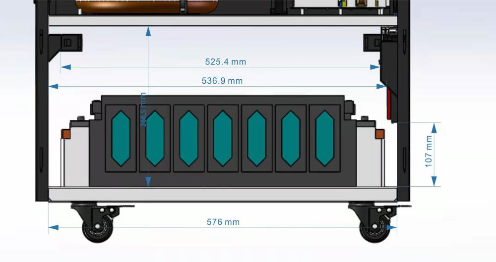 51.2V 5Kwh LiFePo4 All In One Household Energy Storage Battery 5Kw 6Kw