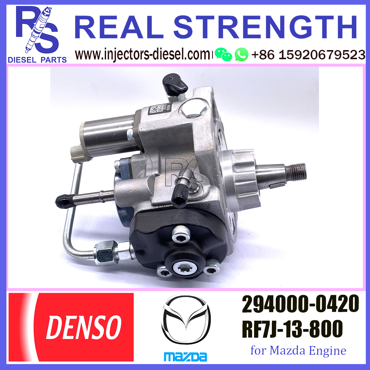 Common Rail Fuel Injection Pumps 294000-0420 RF7J-13-800 RF7J13800 For MAZDA 5