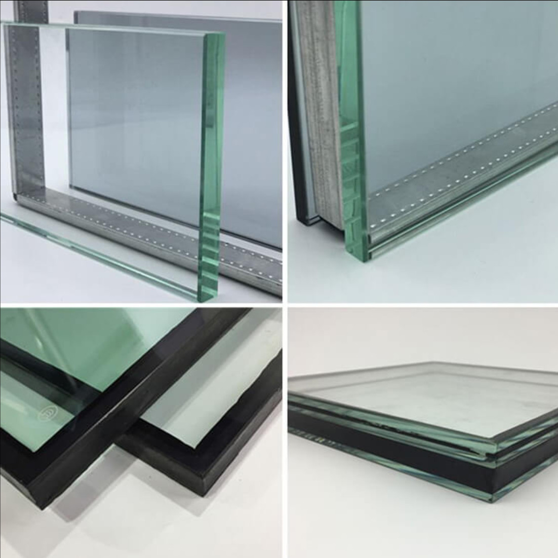 Custom Big Building Low Iron Hot Bent Tempered Laminated Glass Double Glazing