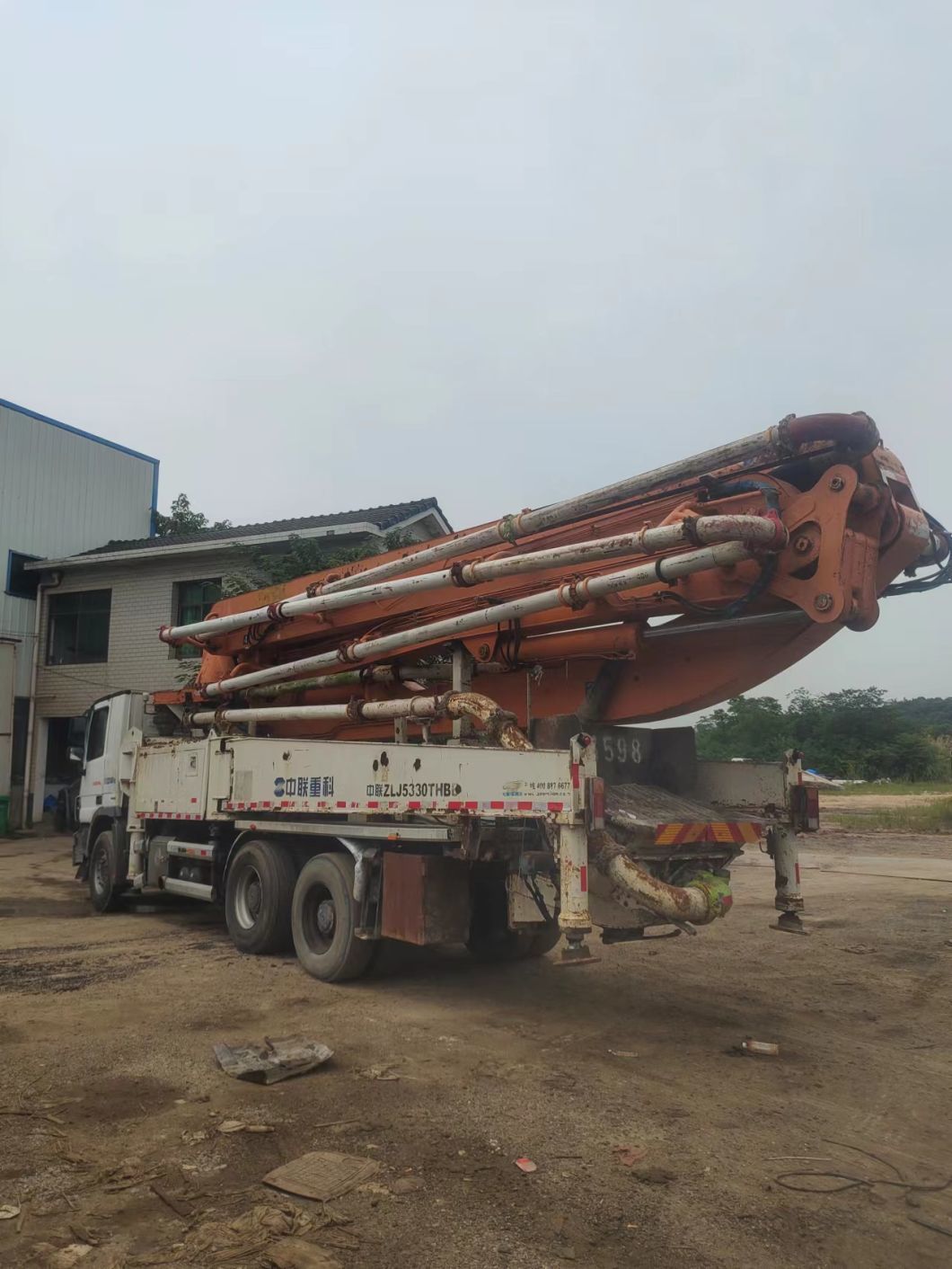 2014 Zoomlion 47m Concrete Pump Without Truck on Sale at Promotion Price