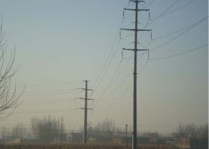 Quality Lightweight Tubular Steel Pole Tubular Utility Poles Easy To Assemble wholesale