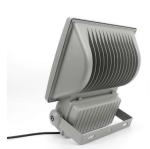 Grey Color 100W IP65 120 Angle Outdoor Led Flood Light CRI 75 CE Certification