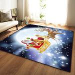 Living room large carpet, bedroom floor mat, scenic, artistic, cute, non slip
