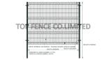 3D wire mesh fence panels