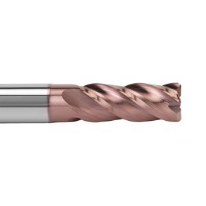 Quality HRC60 Unequal Solid Carbide Corner Radius End Mills for Steel wholesale
