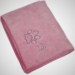 Quality Square 77cmx97cm Pet Microfiber Towel , Pet Bath Towel wholesale