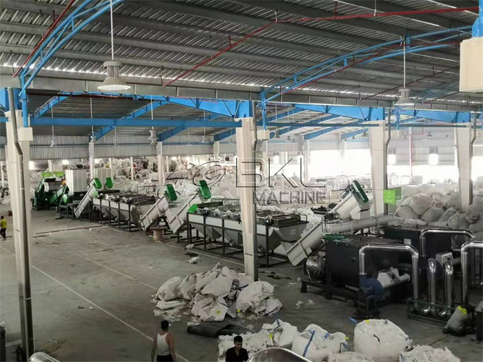 Waste Plastic Price PE PP Film Recycling Machine