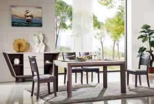 Quality high quality rectangle 4 seater wood dining table furniture wholesale