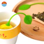 Sassy Silicone Fruit Strawberry Orange Shape Tea Bags