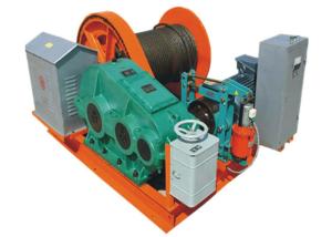 Quality 50 Ton Mine Industry Electric Wire Rope Winches 380V 3P wholesale