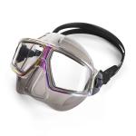 Resin Lens Silicone Scuba Diving Defogging Snorkel Mask Lightweight For Adults