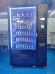 High Capacity Outdoor Combo Vending Machine With Weatherproof House Street Food