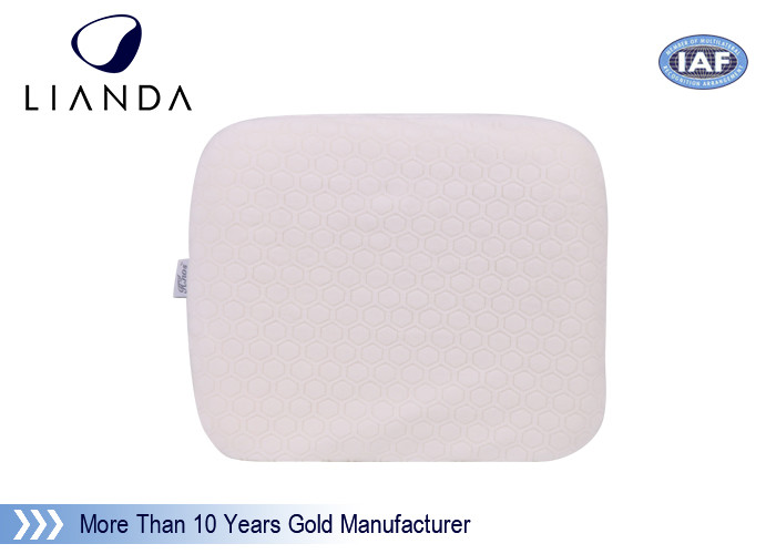 Healthy 100% Organic Cotton Memory Foam Head Pillow For Flat Head Preventing