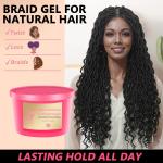 Private Label 64oz Extra Hold Hair Dreadlocks Gel Twist Smooth Strong Hold Loc