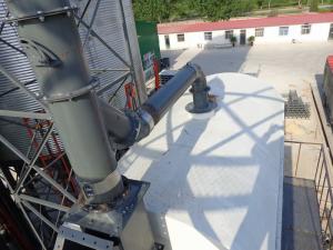 Quality Steel Metal Grain Bin Ventilation Type Selection Temperature Monitoring System wholesale