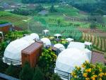 Architecture Anti Wind Geodesic Dome Home With PVC Windows