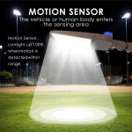 Starlake 300W LED Area Light 150LM/W Motion Sensor Parking Lot Lights