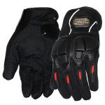 Women Motorcycle Gloves Sport Racing Leather Riding Gloves With Reflective