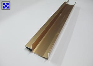 Quality Shinning Golden Electrophoresis Aluminum Kitchen Profile Upmarket Customized wholesale