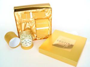 Quality Custom Gold Present Gift Cardboard Boxes For Wedding wholesale