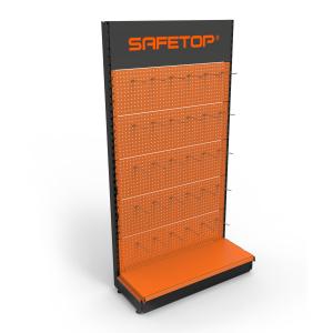 Supermarket Pop Pos Display Gondolas Tool Display Rack Metal Tool Customized Logo