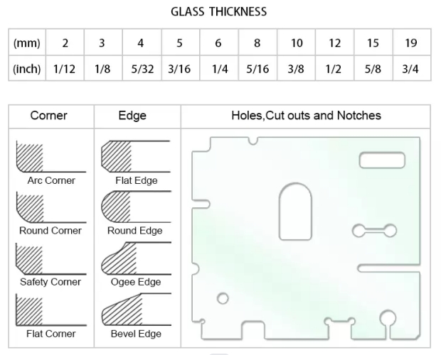 6-15mm Tempered Curved Glass Shower Door for Flat and Strengthened Bathroom Function