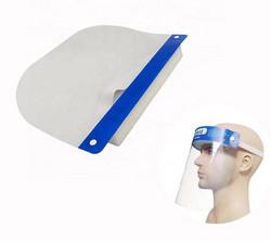 Quality Anti Saliva Disposable Face Shield Clear With Adjustable Elastic Band wholesale
