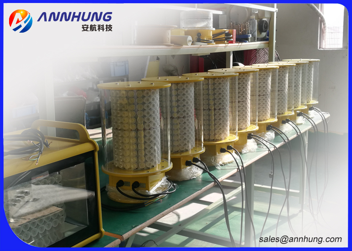 White High-intensity Type A LED Aviation Obstruction Light for Tele Tower