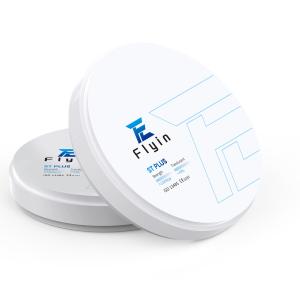 Quality High Transparent Dental Material Flyin ST White Zirconia Block Zirconium Discs for Dental Lab wholesale