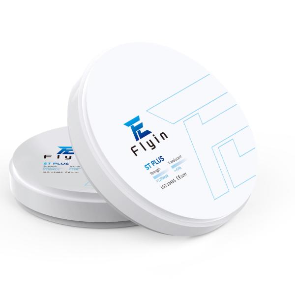 Zirconia Ceramic ST Plus Cad/Cam White Dental Zirconia Blank For Dental