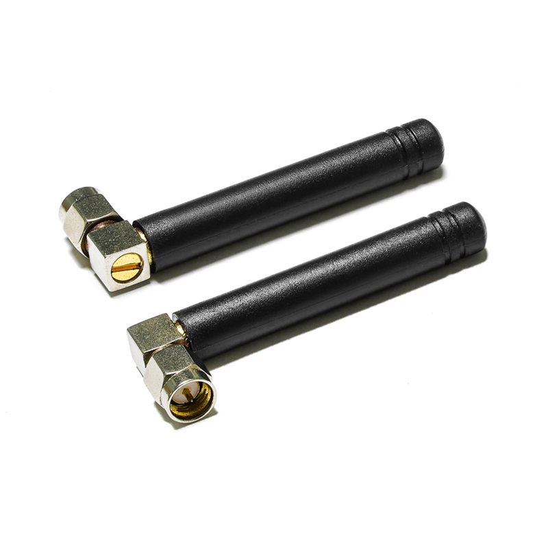 Outdoor Rubber GSM Antenna with 2.4g mhz Frequency Range and Customizable Connect Type