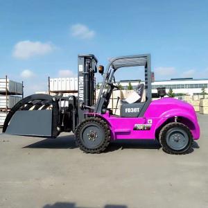 Quality Overall Length 4160 /3090 Mm High Speed Rough Terrain Forklift Truck Total Weight 4900 KG Safe wholesale