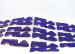 3D Embossed Heat Transfer Clothing Labels FILA LOGO Brush Dots