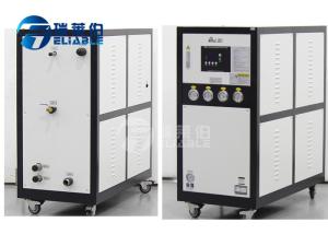 Quality 2.46 M3 / H Water Cooled Chiller 850 * 560 * 870 Mm R22 Refrigerant wholesale