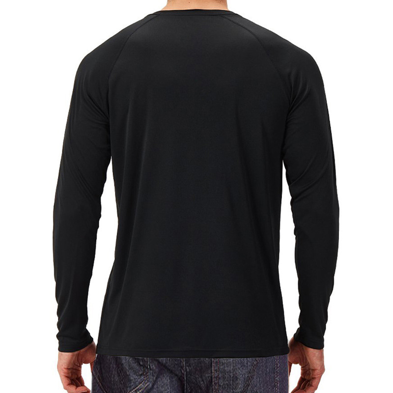 OEM ODM Gender-Neutral Long Sleeve T-Shirt With Custom Logo And Quick Dry Fabric